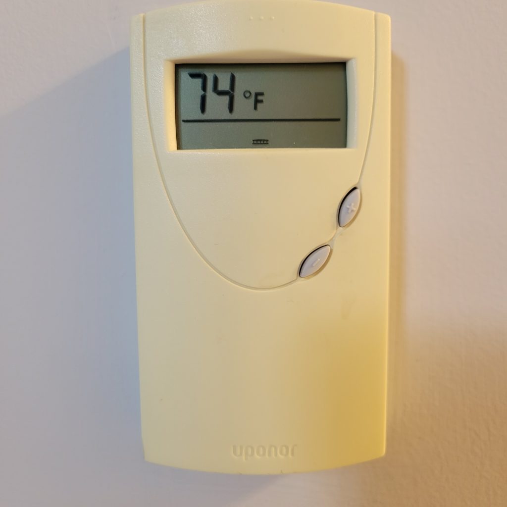 In-Floor Heating Thermostat | villaonrideau.com